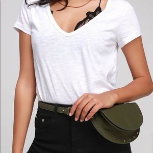 Lulus Party Favor Studded Convertible Belt Bag